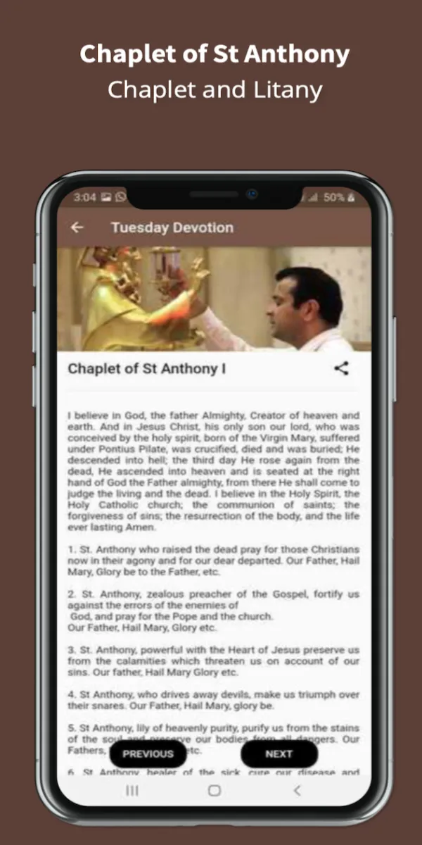 St. Anthony Prayers and Novena | Indus Appstore | Screenshot