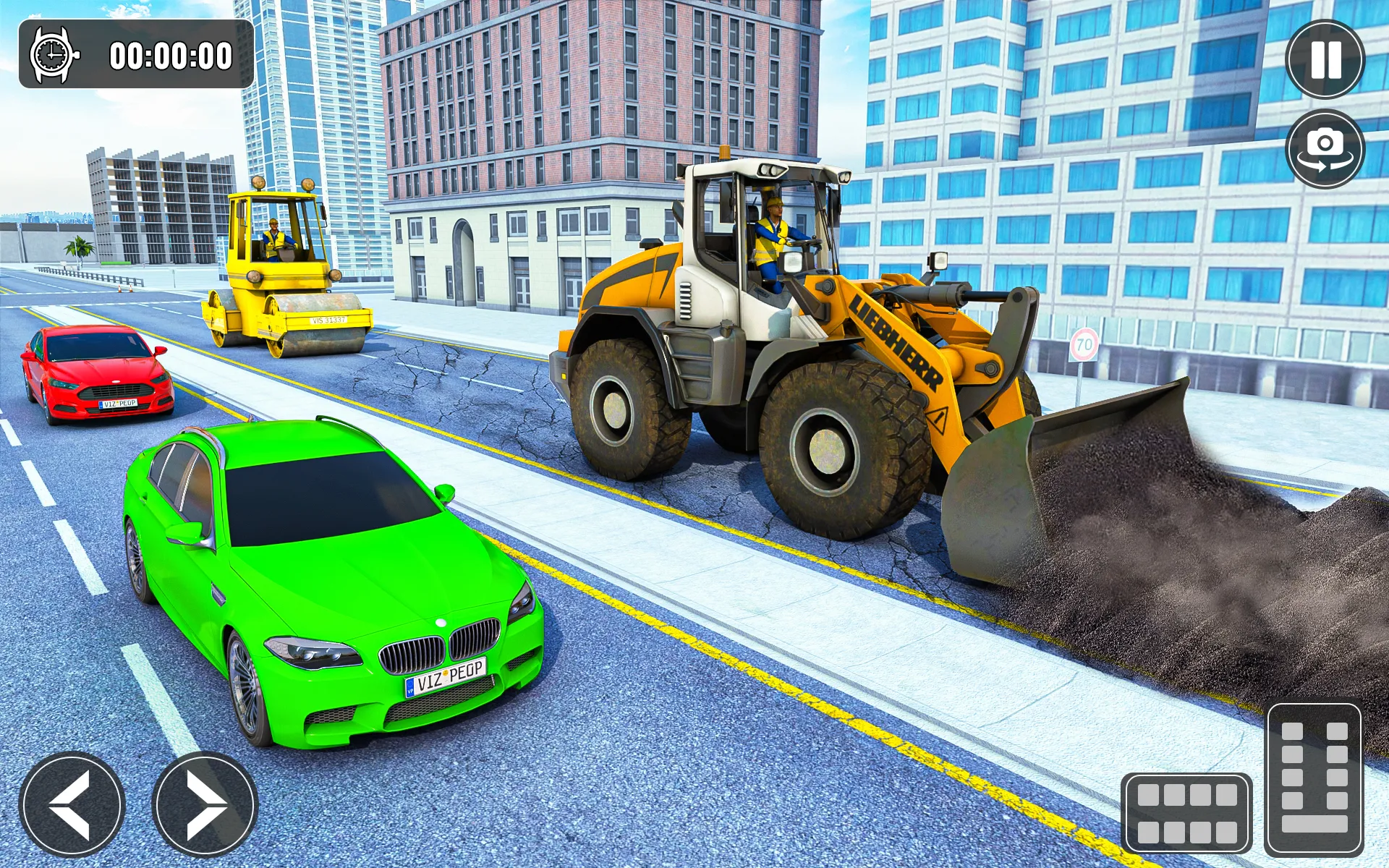 Snow Excavator Road Truck Game | Indus Appstore | Screenshot