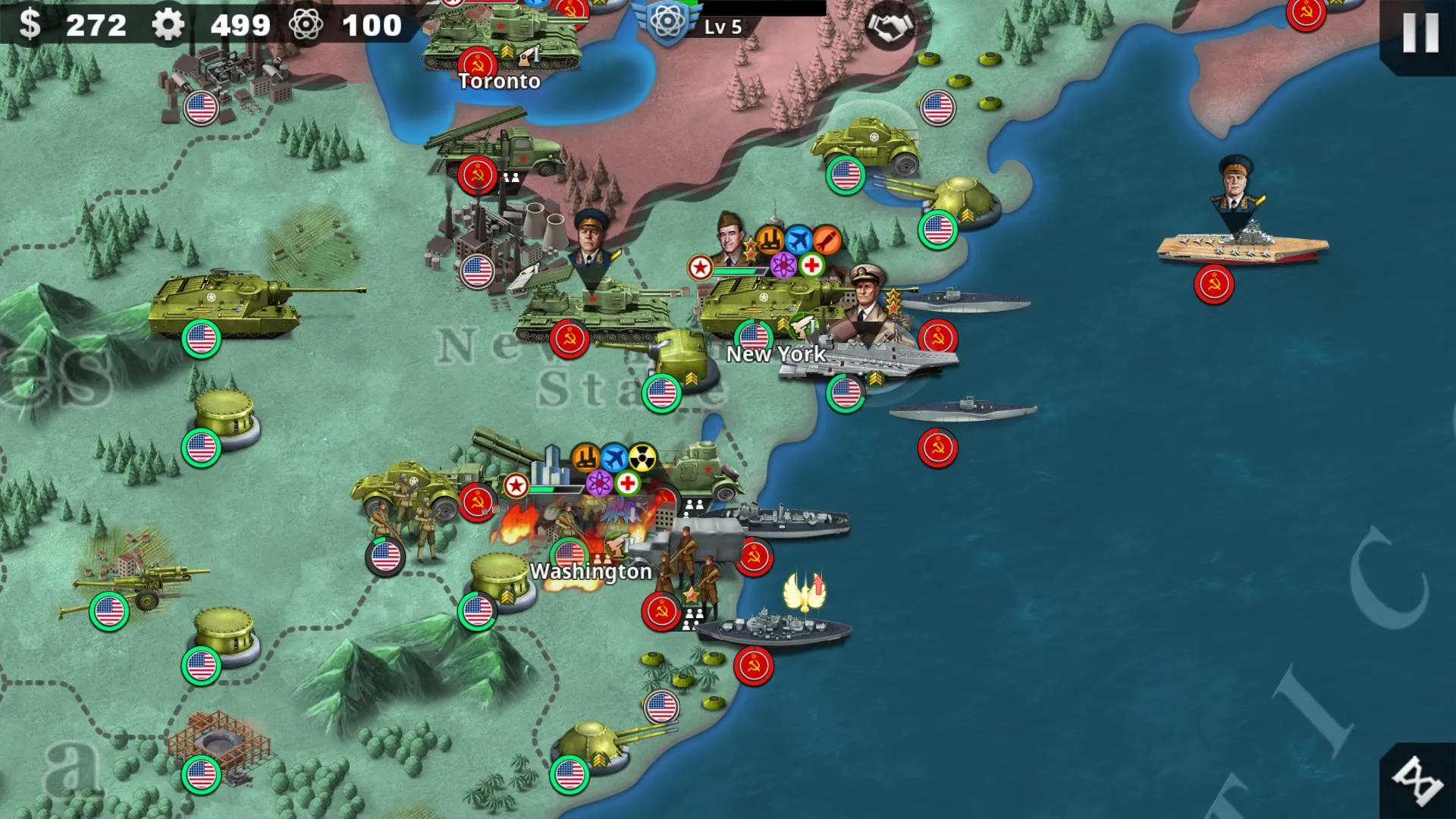 World Conqueror 4-WW2 Strategy | Indus Appstore | Screenshot