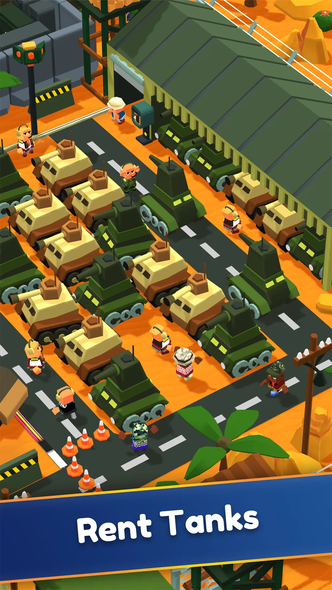 Army Store Tycoon: Idle Base | Indus Appstore | Screenshot