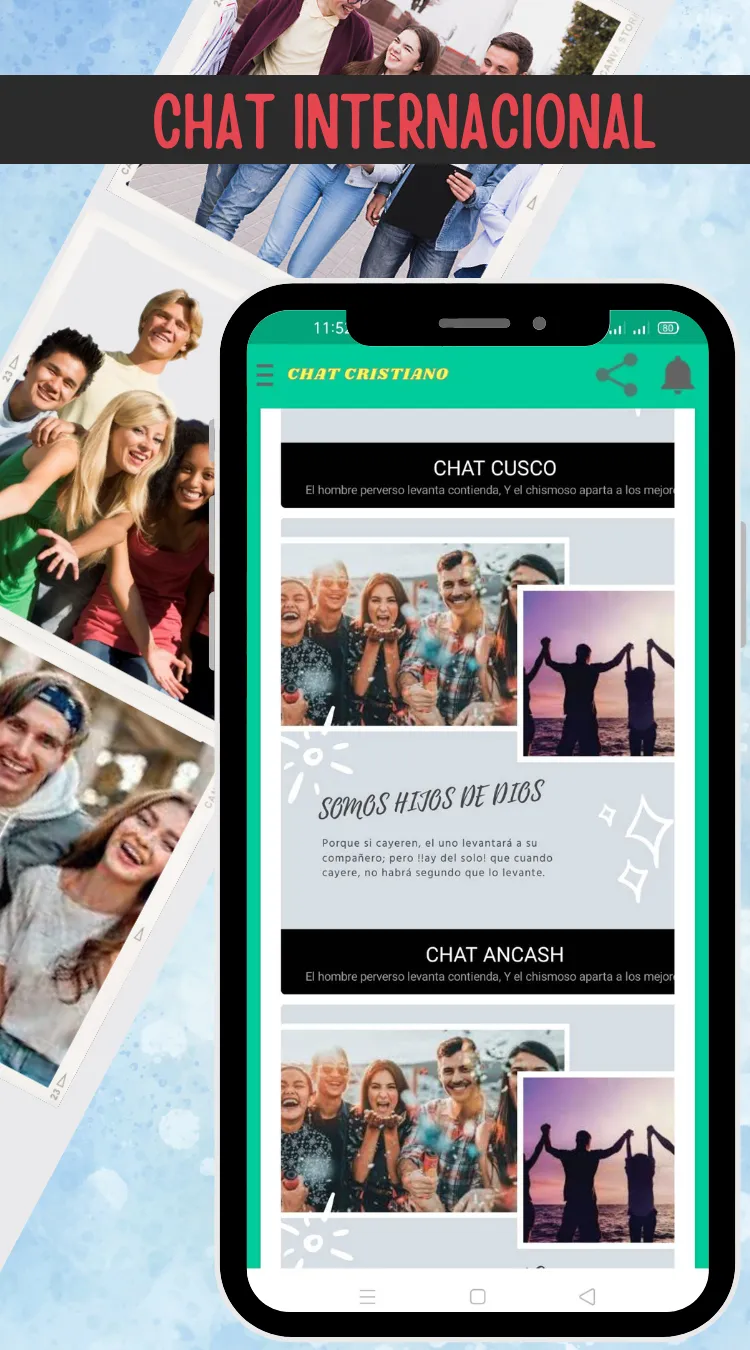 Chat Cristiano Solteros | Indus Appstore | Screenshot
