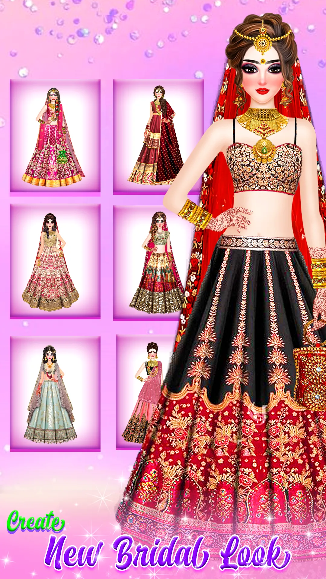 Indian Bridal Makeover Game | Indus Appstore | Screenshot