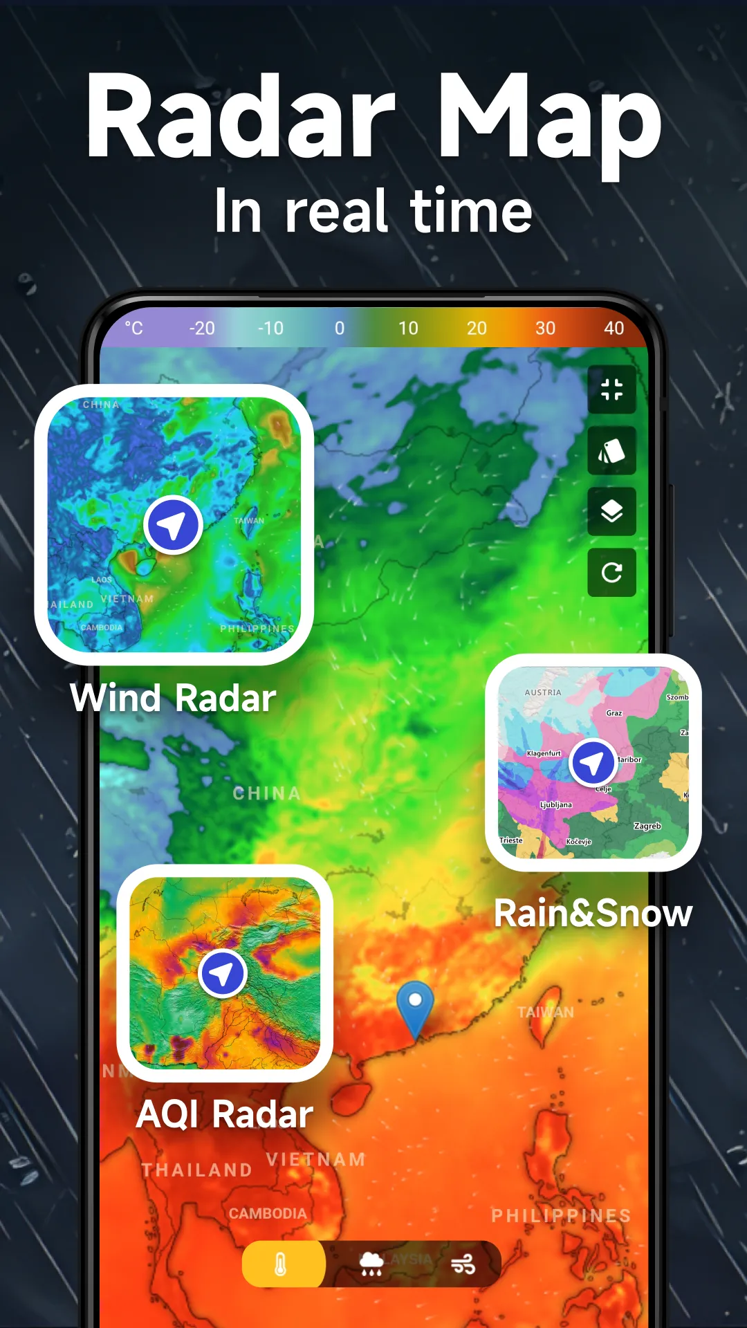 Weather Forecast- Live Weather | Indus Appstore | Screenshot