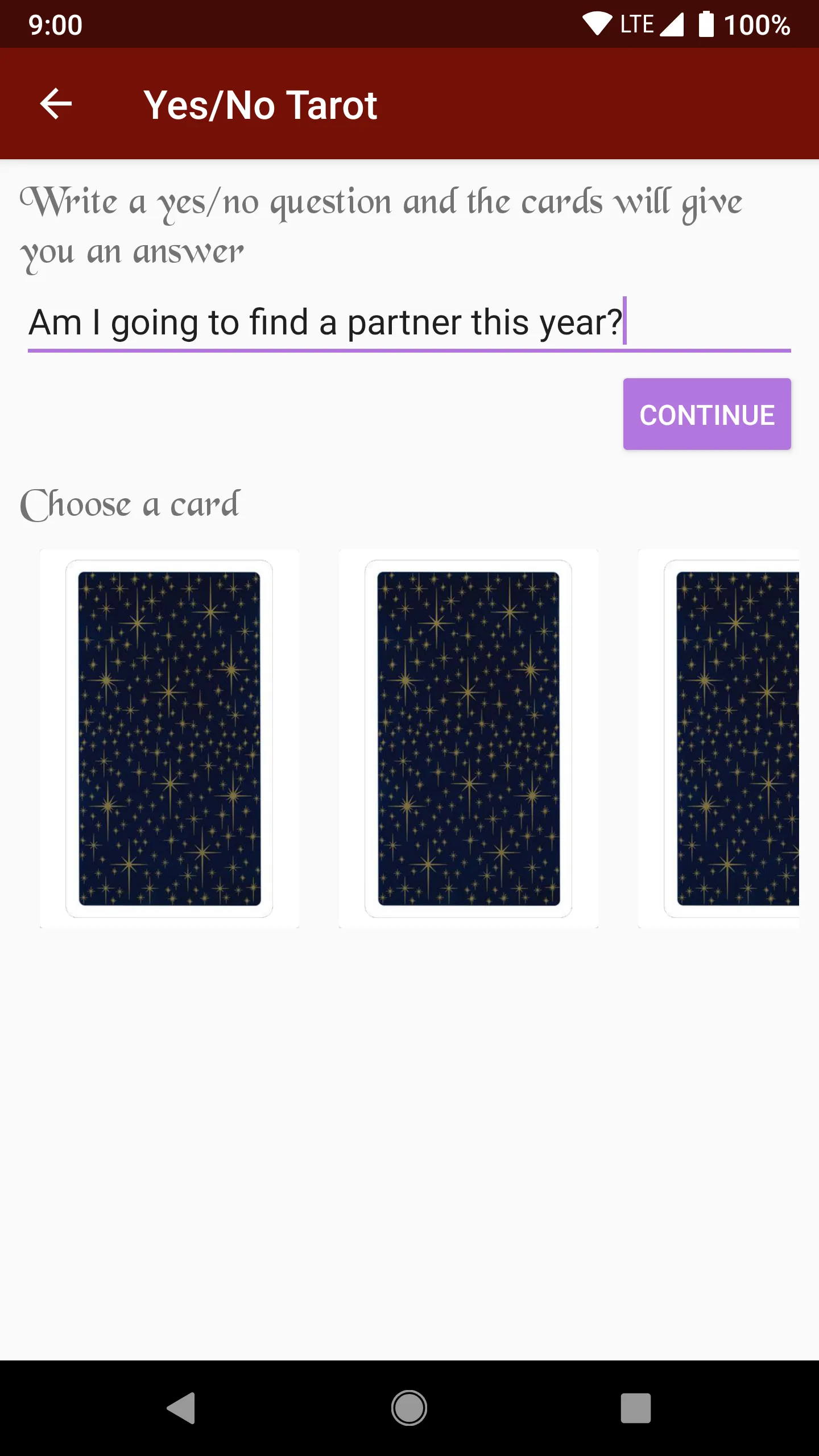 Tarot Card Reading | Indus Appstore | Screenshot