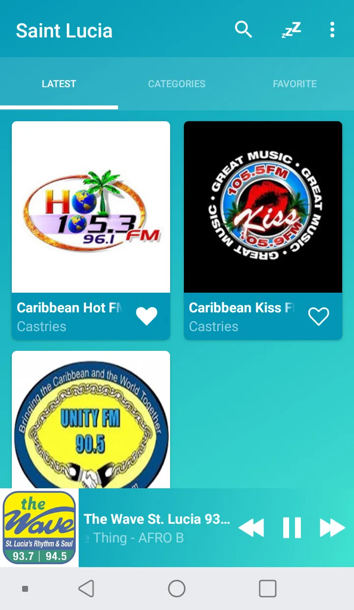 Saint Lucia radios online | Indus Appstore | Screenshot