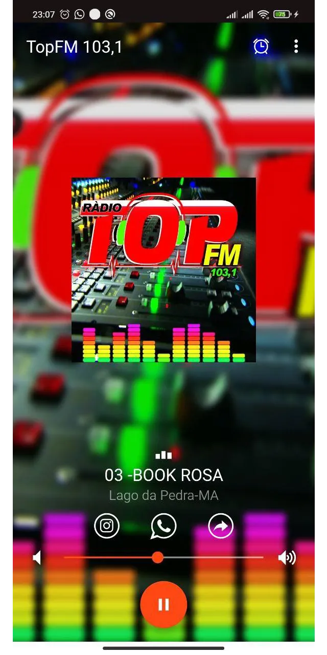 Top FM 103,1 - Lago da Pedra / | Indus Appstore | Screenshot