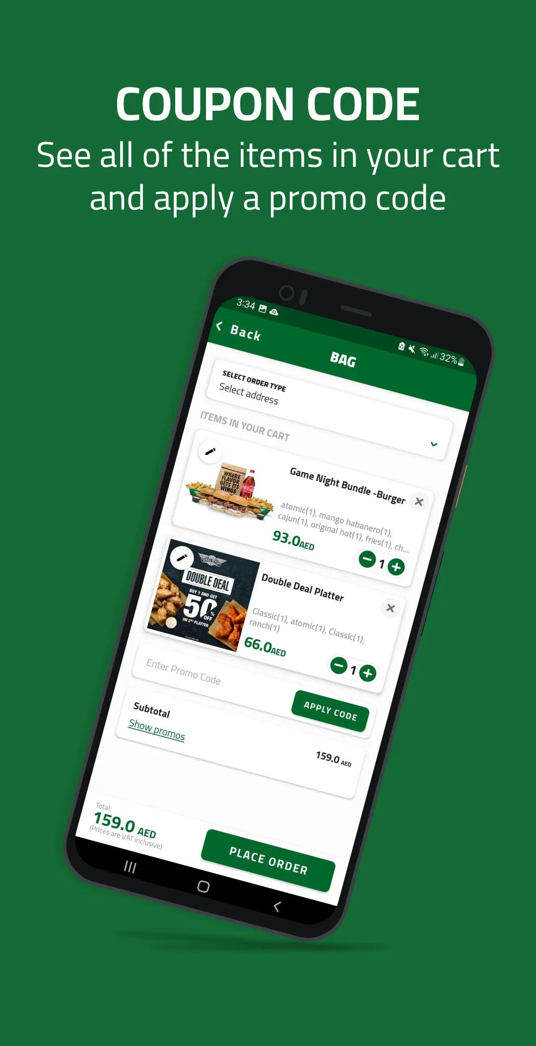 wingstopUAE | Indus Appstore | Screenshot