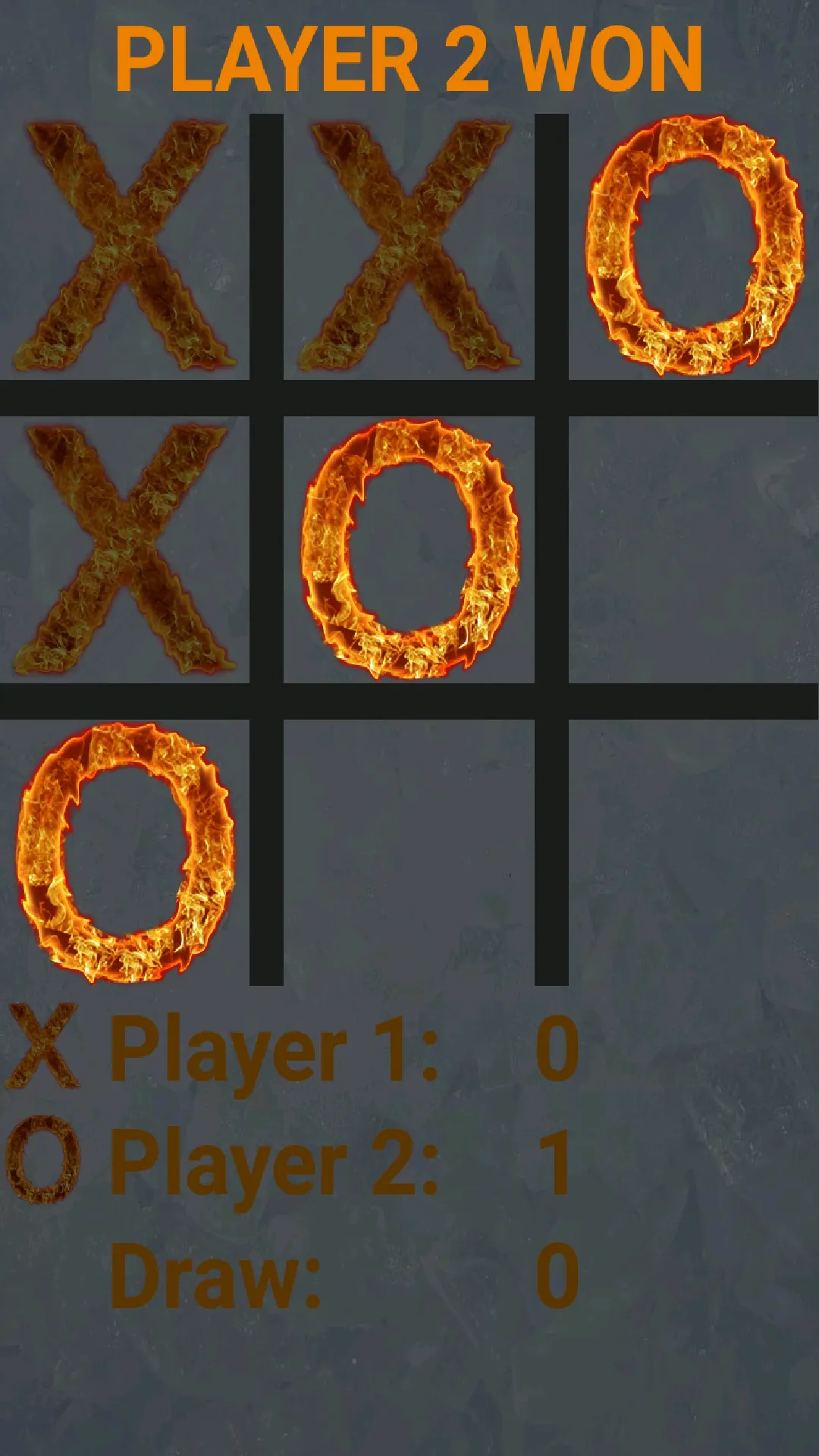 Tic Tac Toe Ice And Fire | Indus Appstore | Screenshot