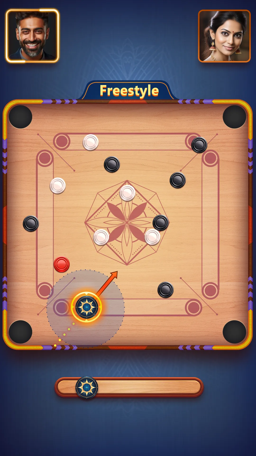 Carrom Plus-Disc Board Game | Indus Appstore | Screenshot