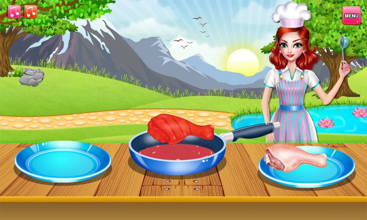 Cooking Games - Barbecue Chef | Indus Appstore | Screenshot