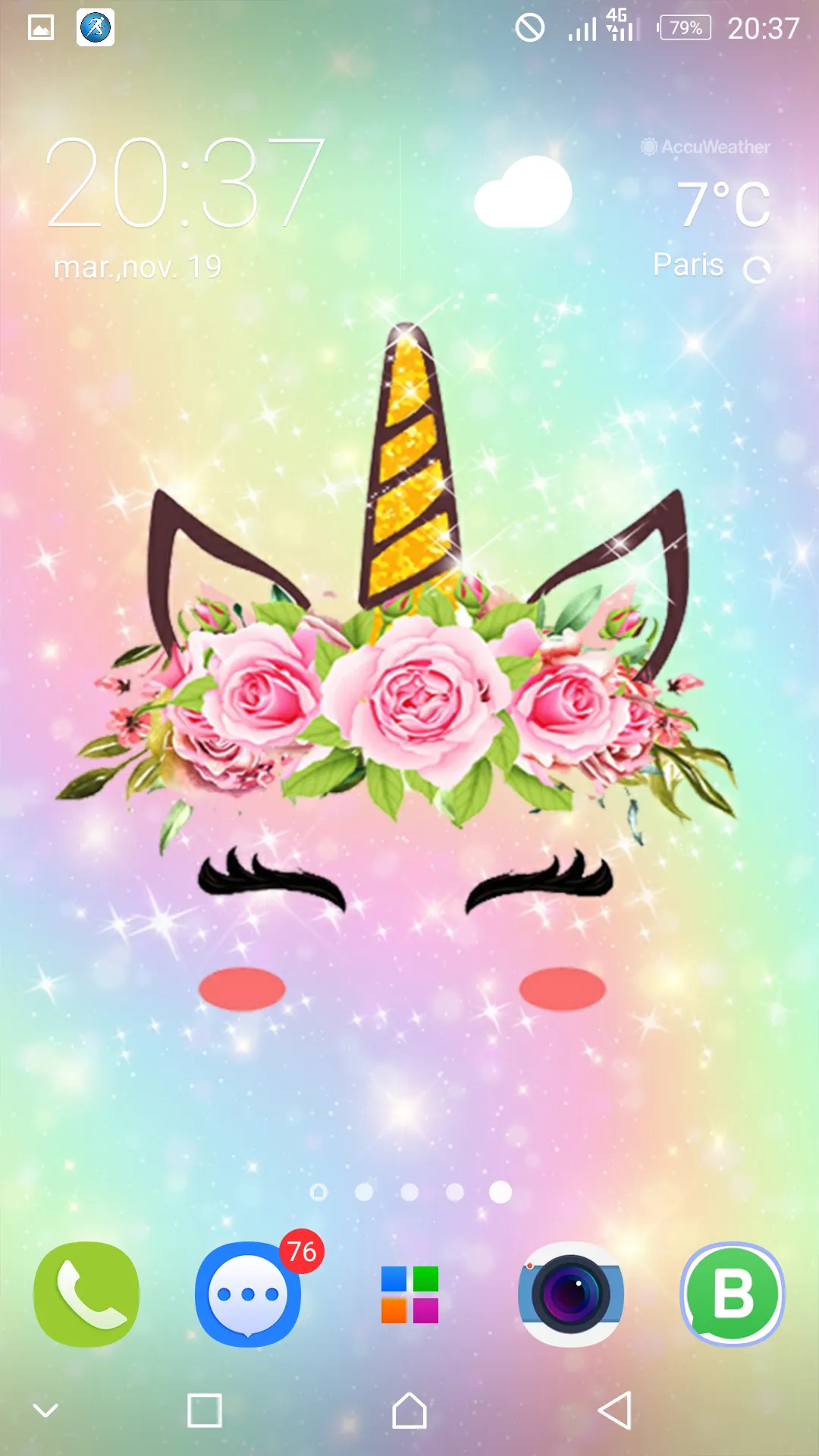 Cute Unicorn Girl Wallpapers | Indus Appstore | Screenshot