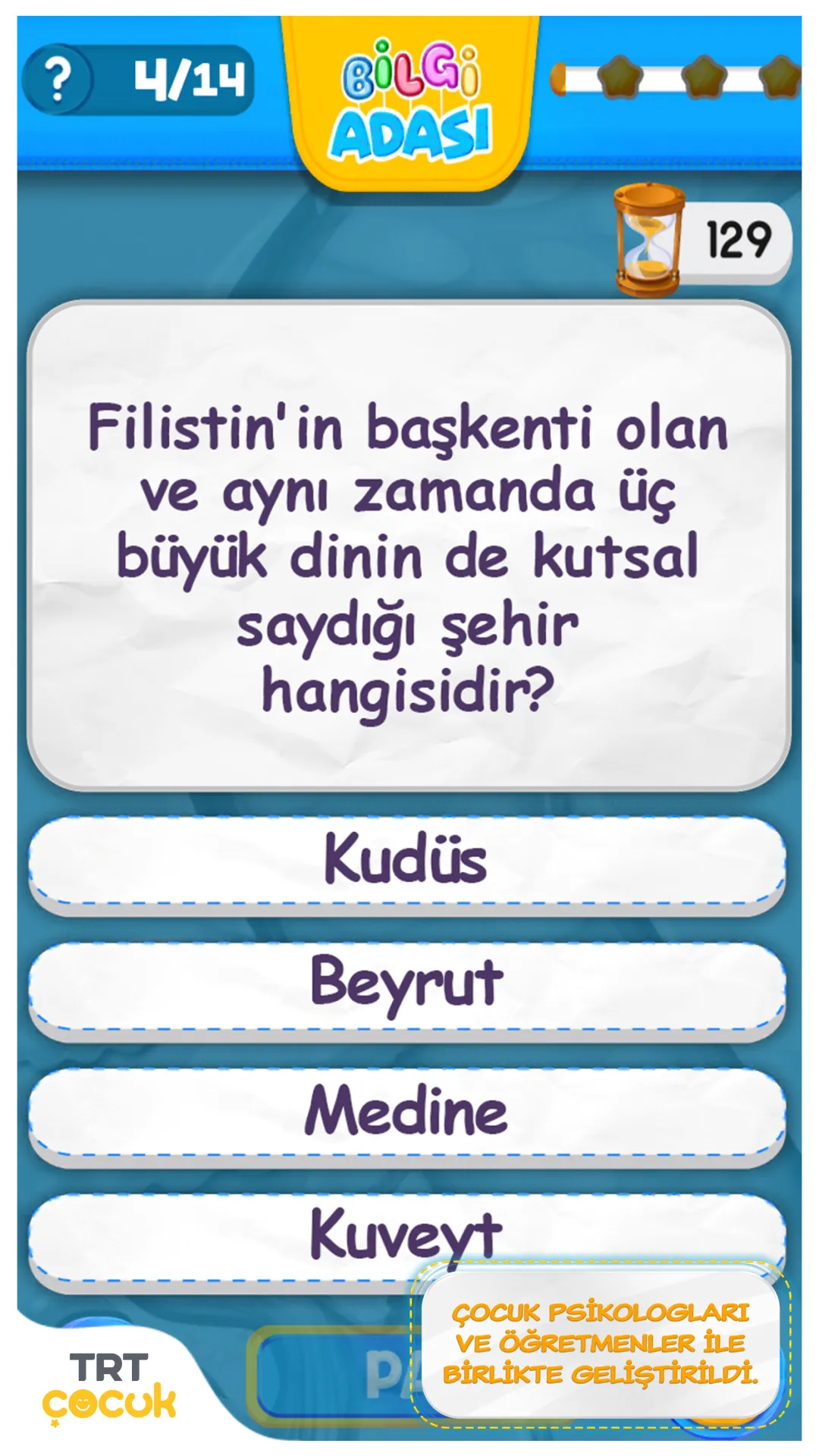 TRT Bilgi Adası | Indus Appstore | Screenshot