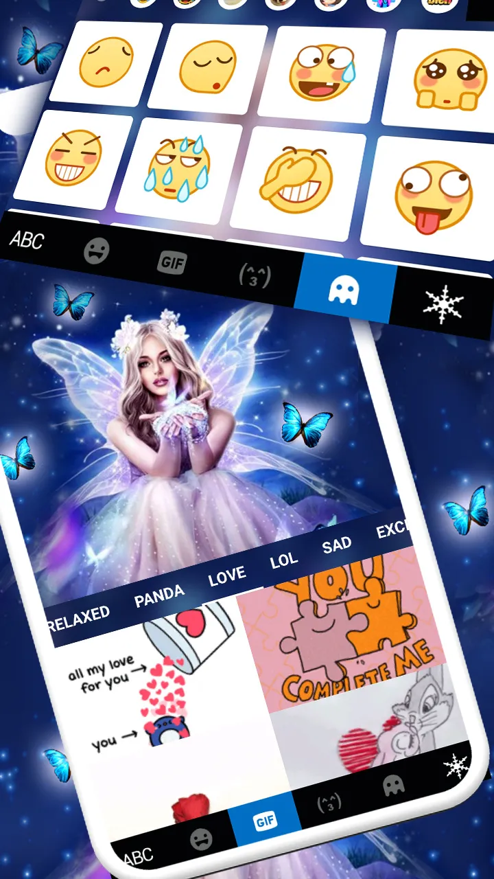 Fairy Princess Keyboard Backgr | Indus Appstore | Screenshot