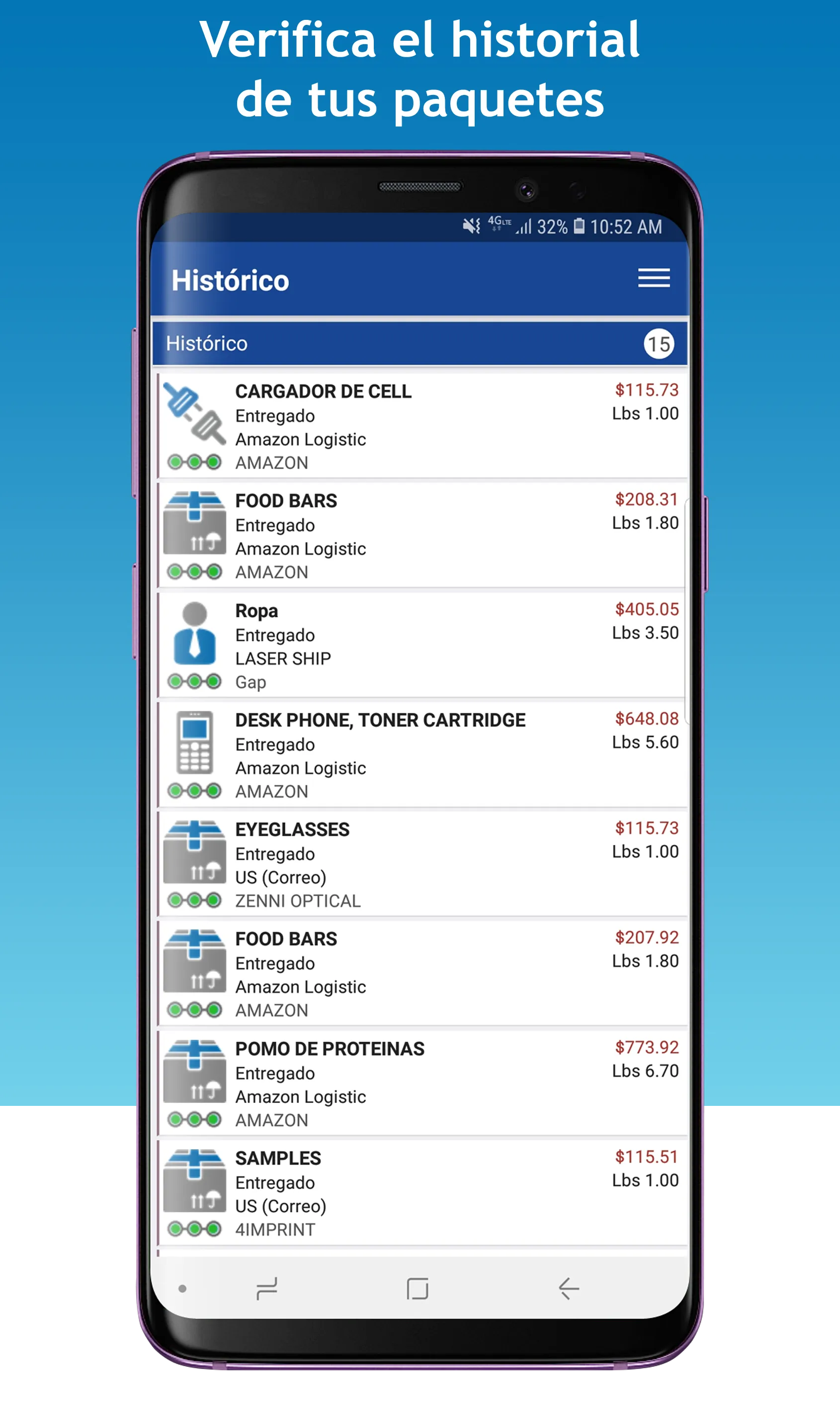 Blue Courier Express | Indus Appstore | Screenshot