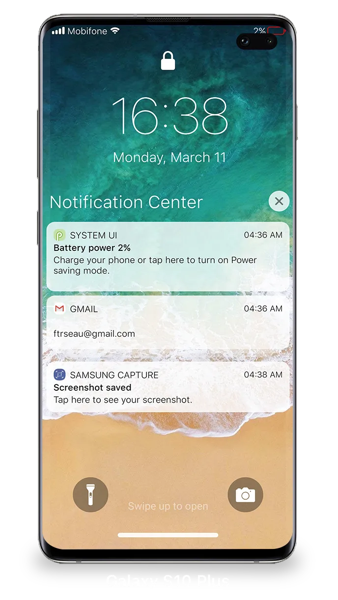Lock Screen iOS 15 | Indus Appstore | Screenshot