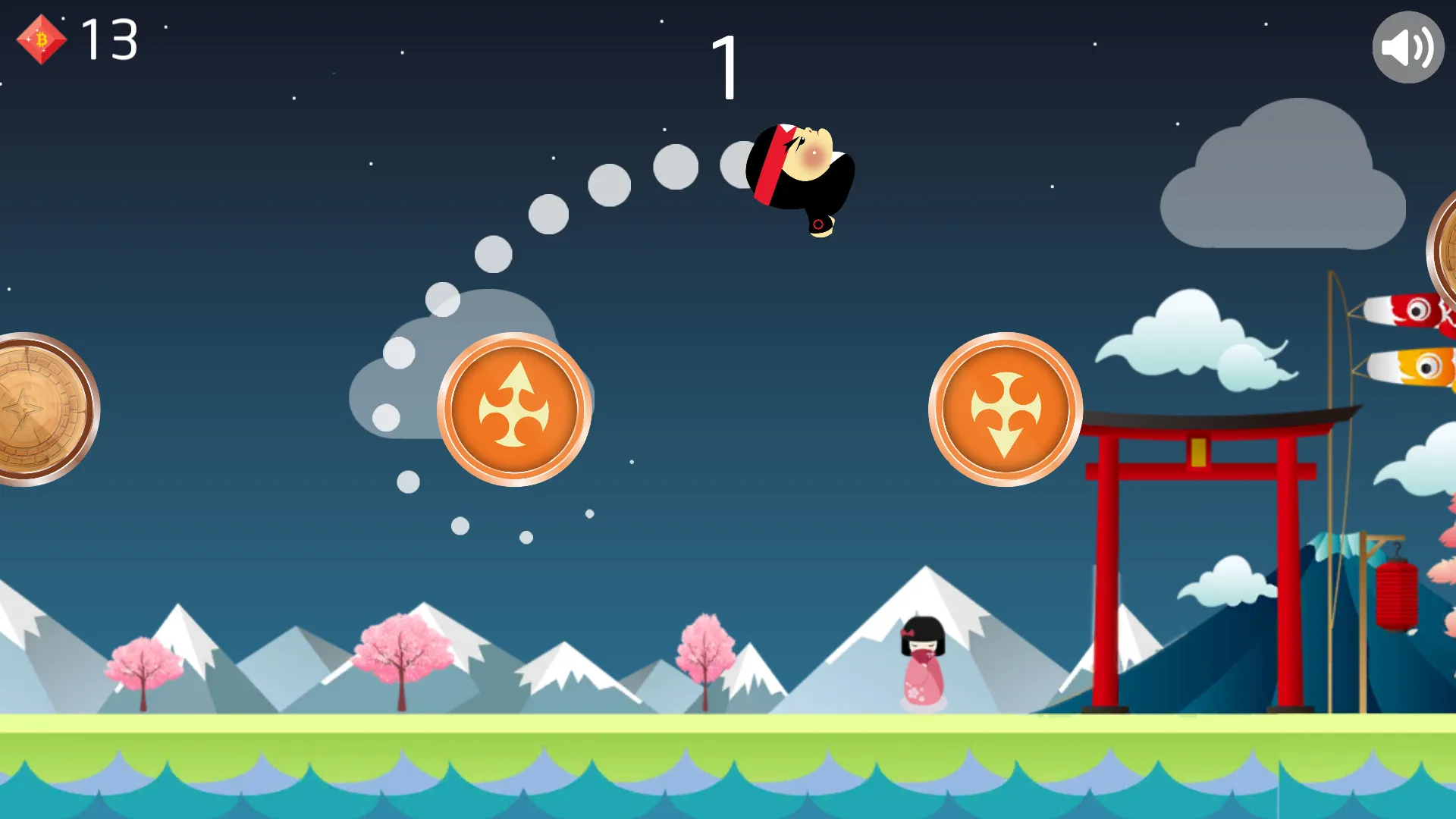 Ninja Jumping | Indus Appstore | Screenshot