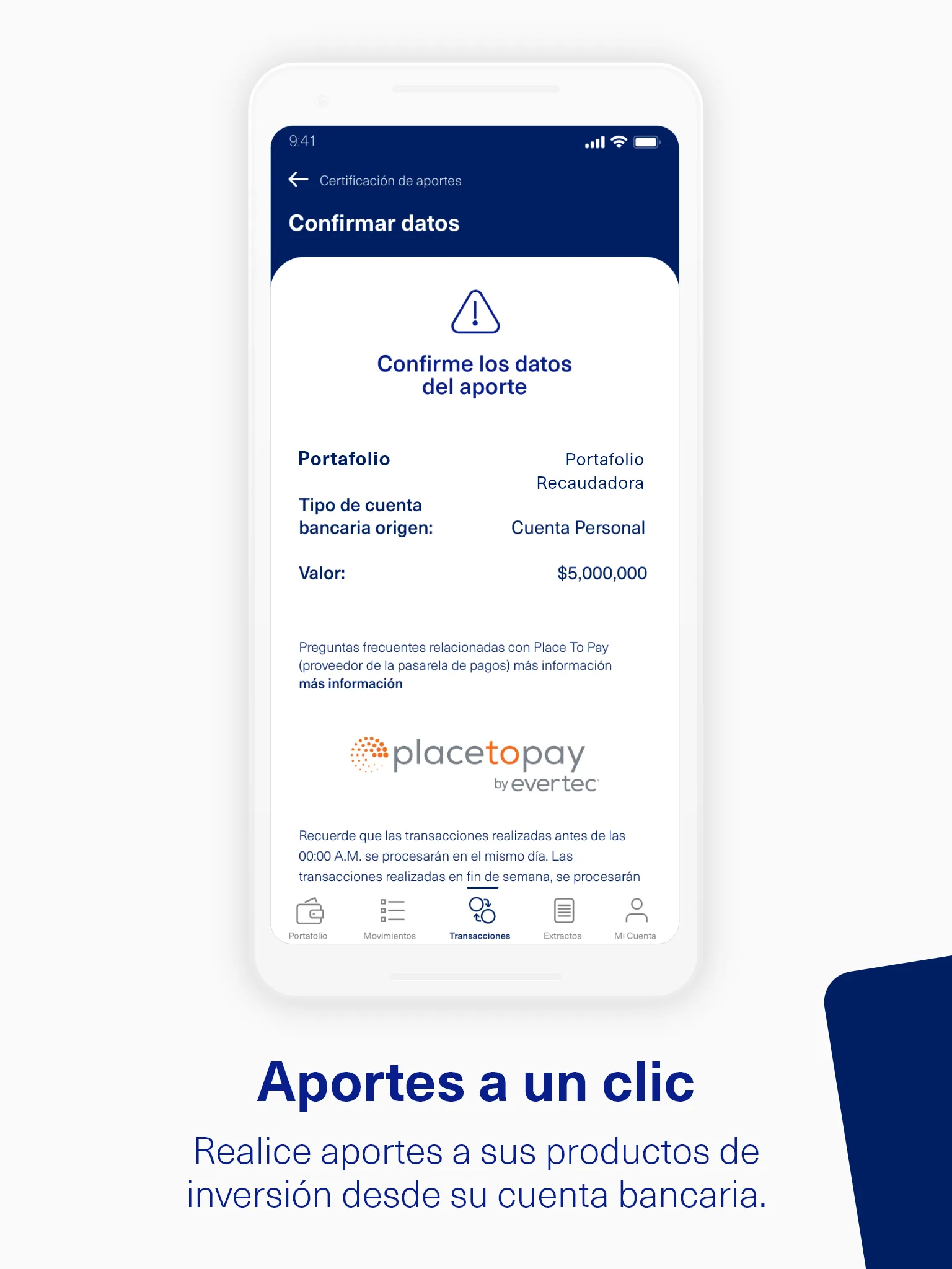 BTG Pactual Colombia | Indus Appstore | Screenshot