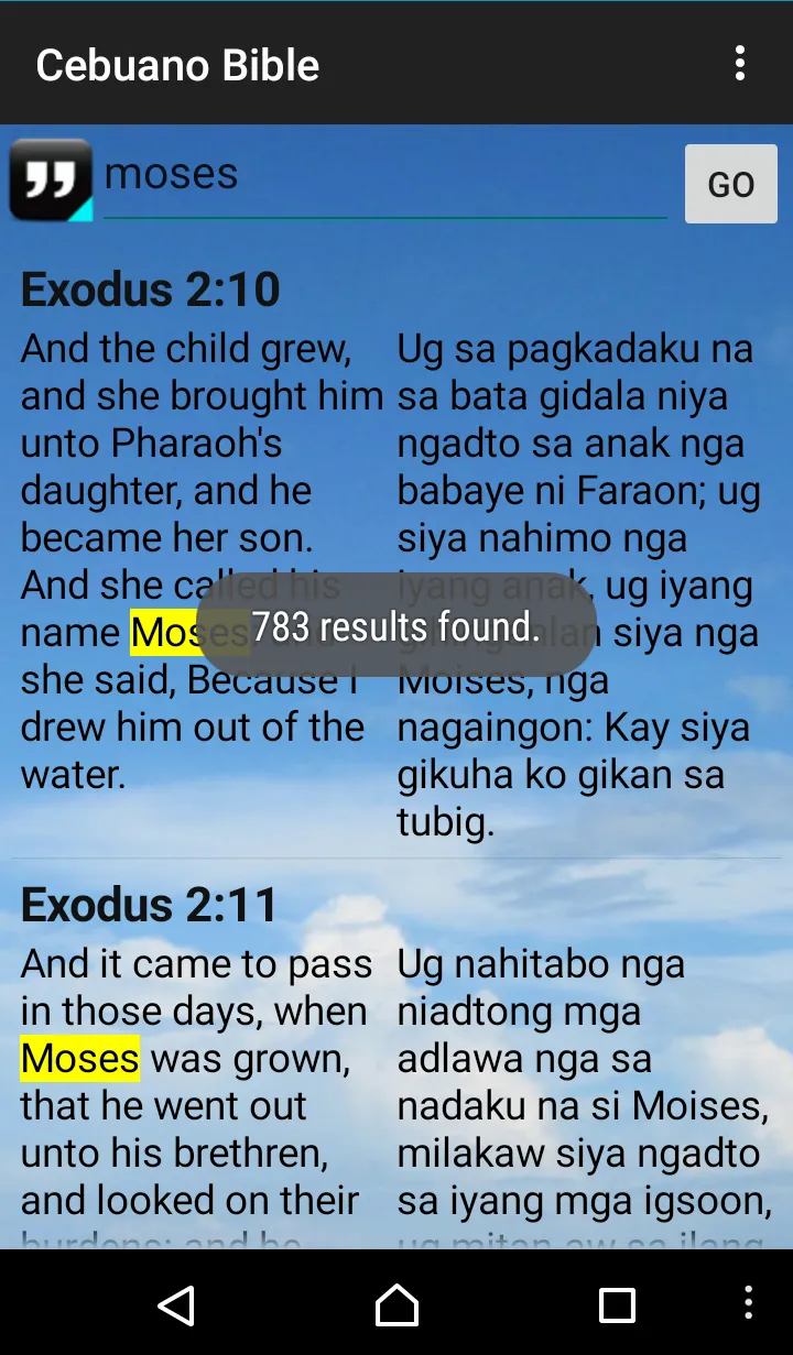 Cebuano King James Bible | Indus Appstore | Screenshot