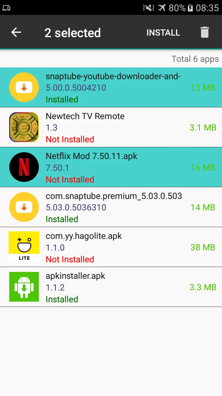 APK Installer | Indus Appstore | Screenshot