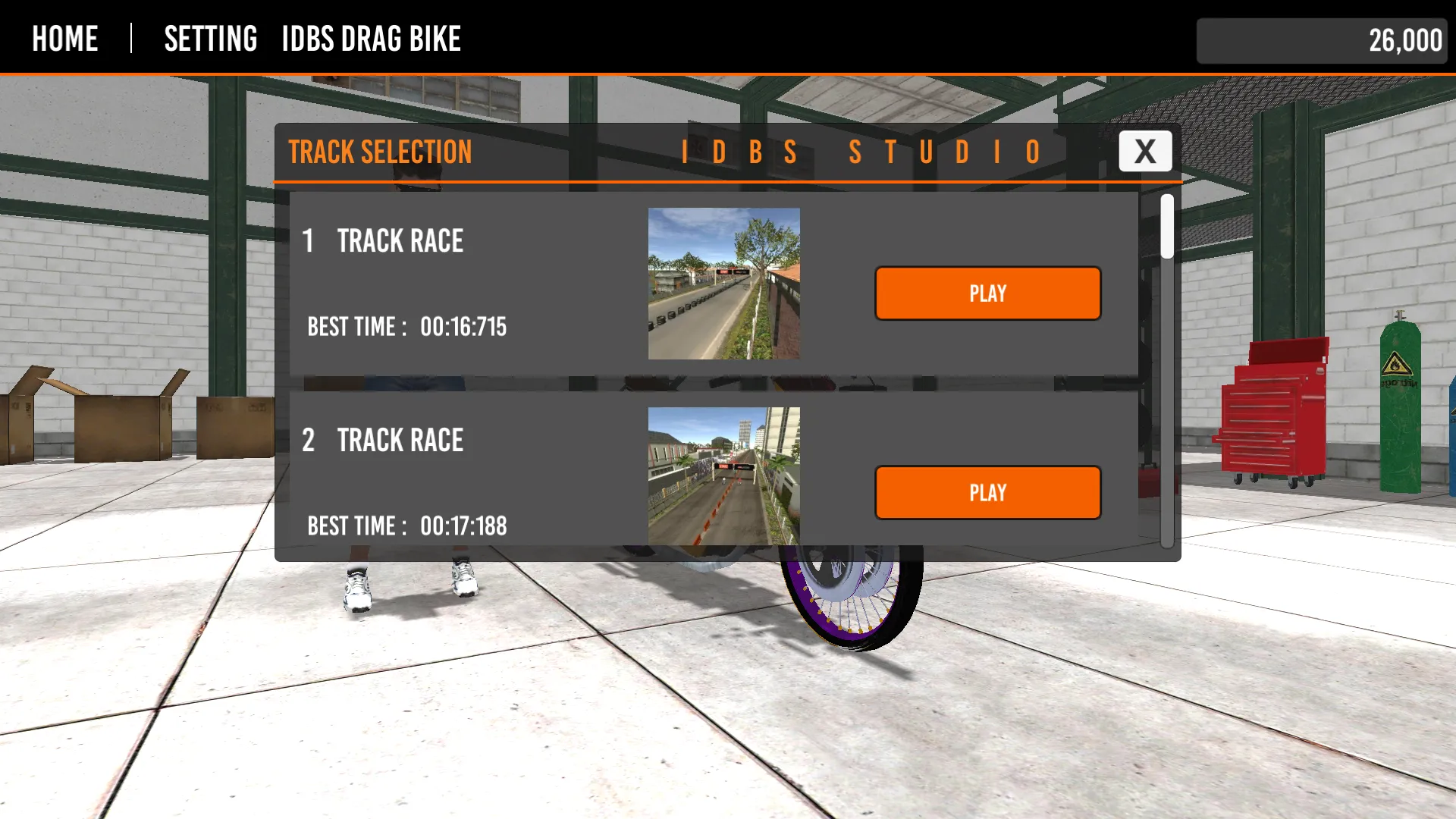 IDBS Drag Bike Simulator | Indus Appstore | Screenshot