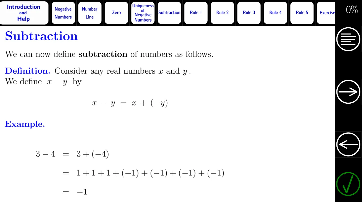 Algebra Tutorial 1B | Indus Appstore | Screenshot