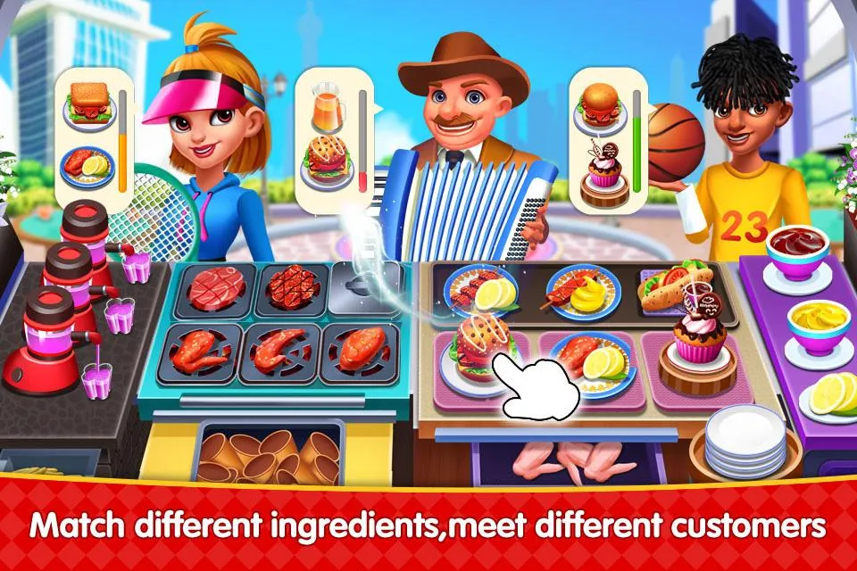 Cooking Square Food Street | Indus Appstore | Screenshot