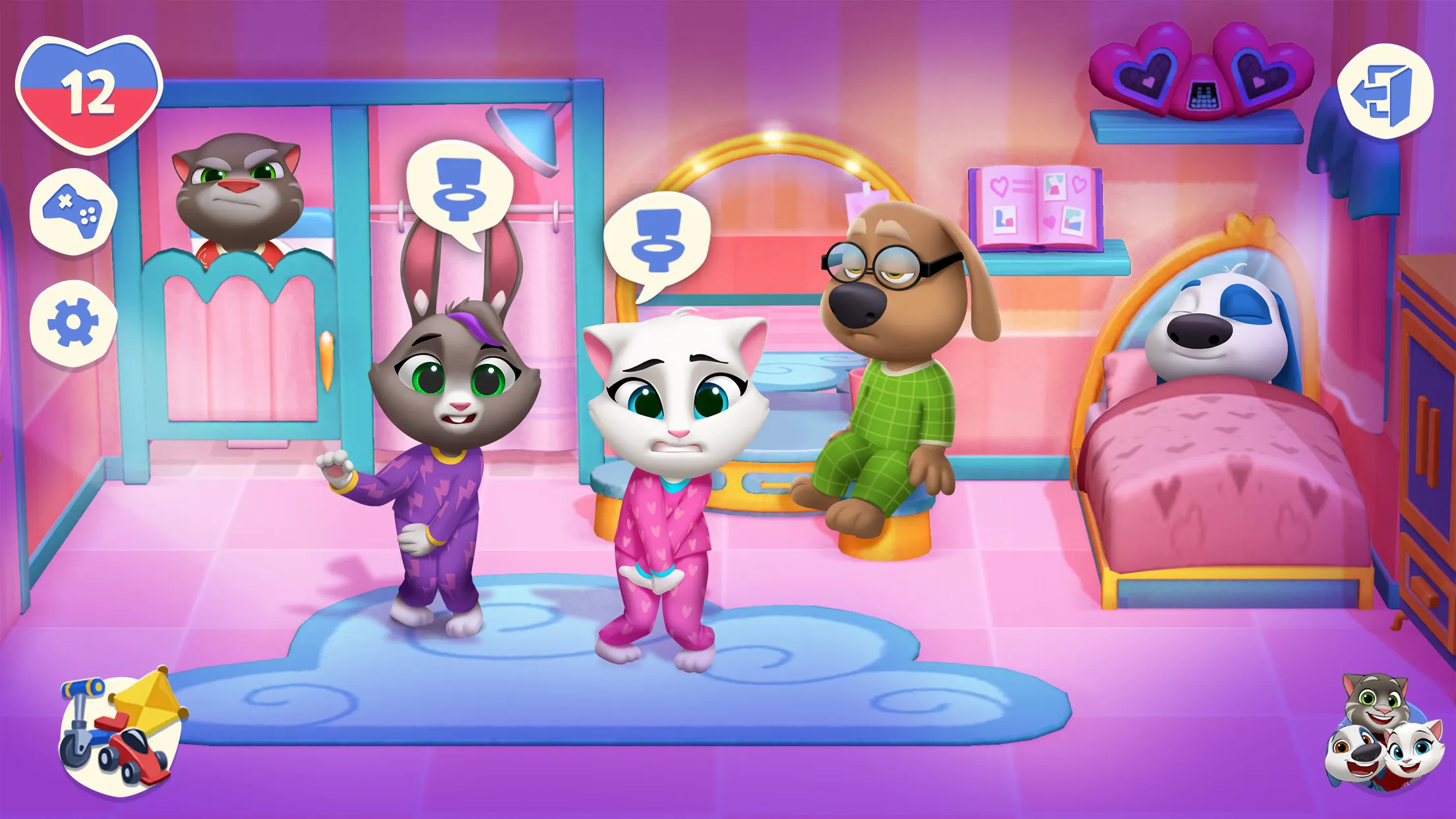 My Talking Tom Friends 2 | Indus Appstore | Screenshot