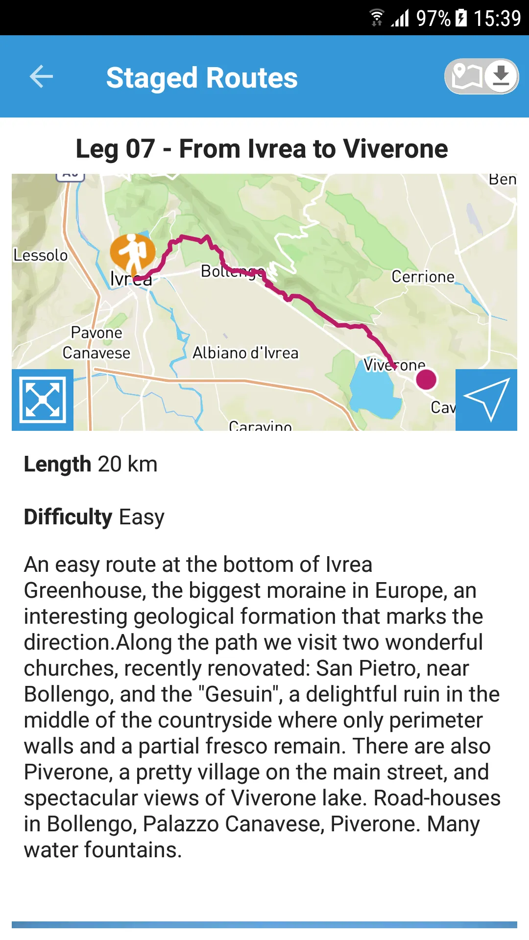 Via Francigena - Official App | Indus Appstore | Screenshot