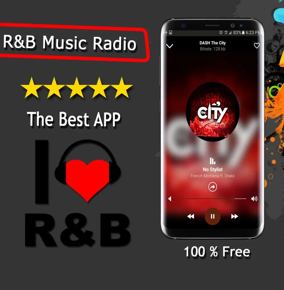 R&B Music Radio | Indus Appstore | Screenshot