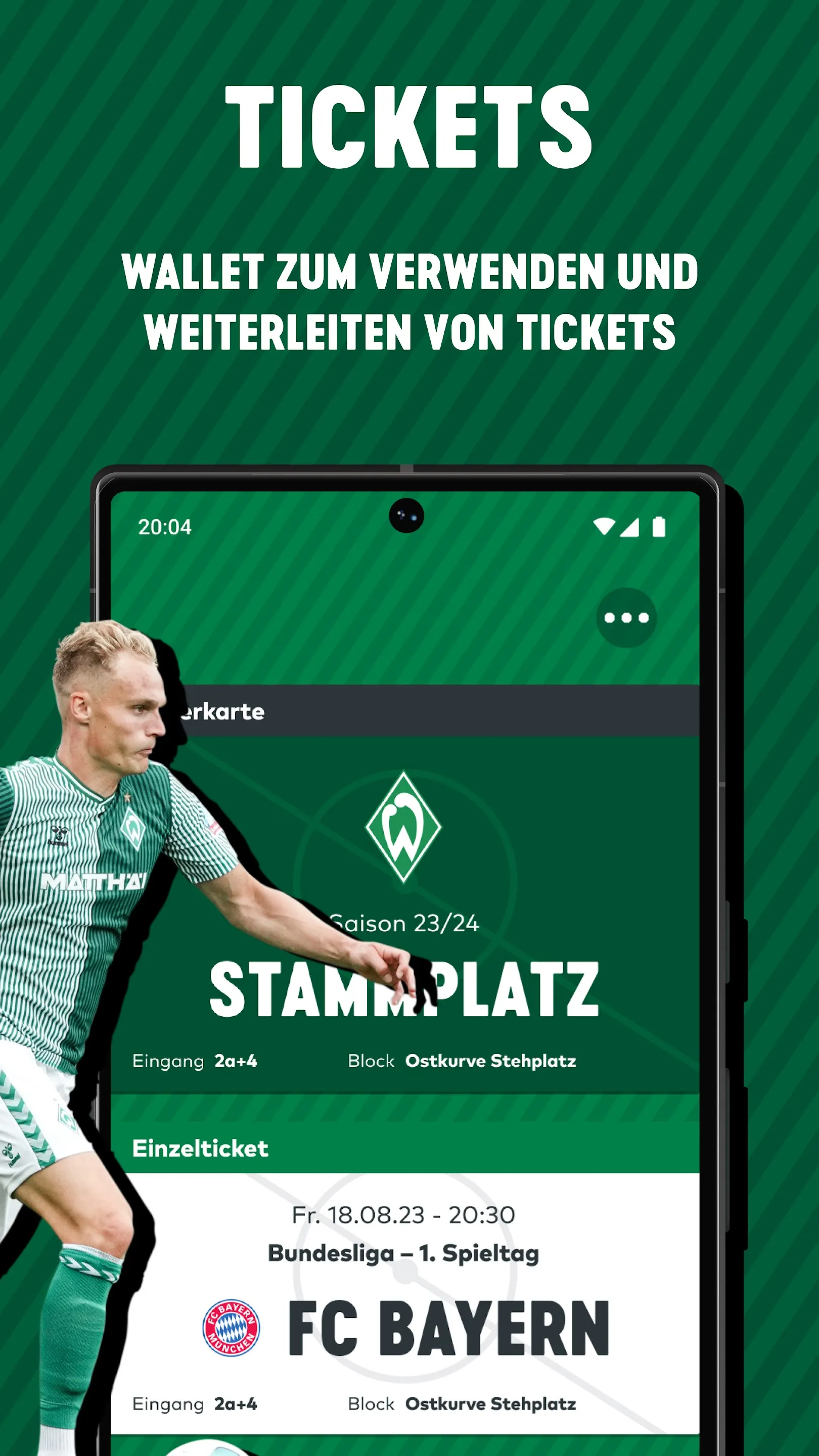 SV Werder Bremen | Indus Appstore | Screenshot