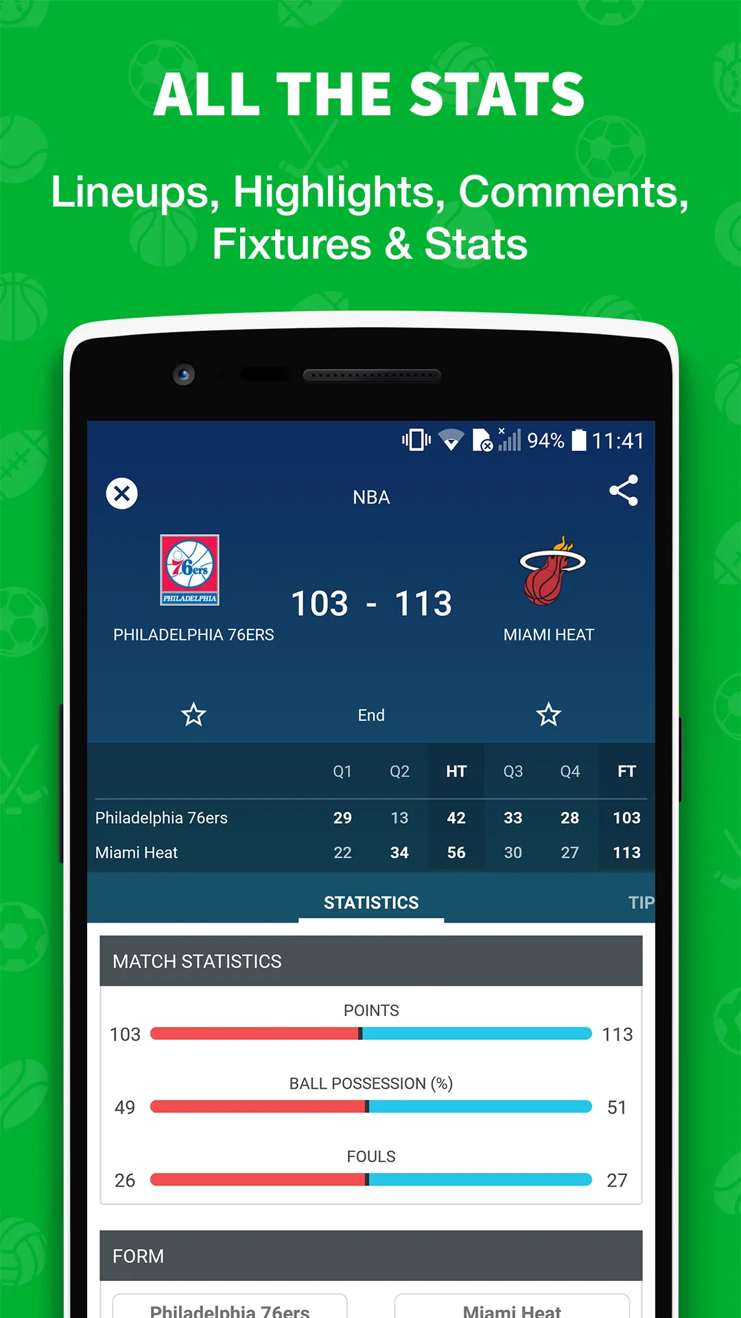 Skores - Live Scores | Indus Appstore | Screenshot