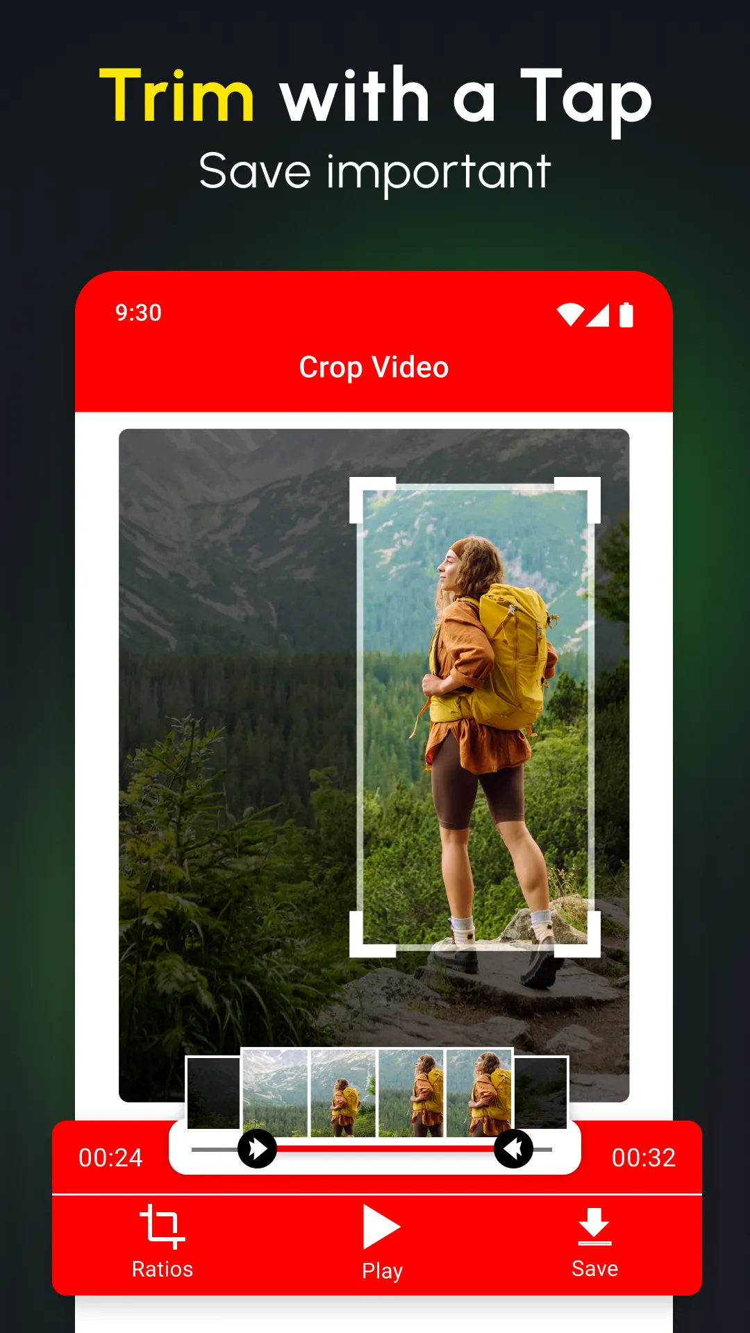 Crop Video - Editor And Cutter | Indus Appstore | Screenshot