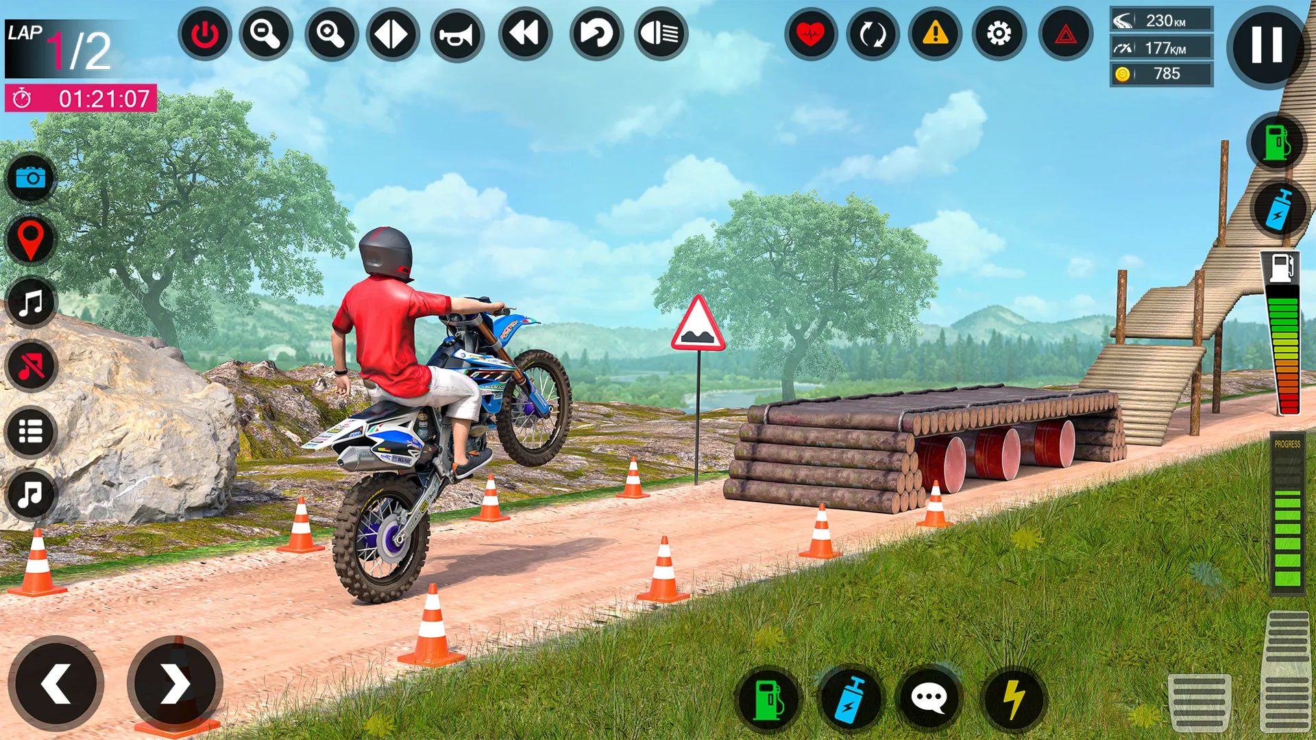 Dirt Bike Stunt - Bike Racing | Indus Appstore | Screenshot