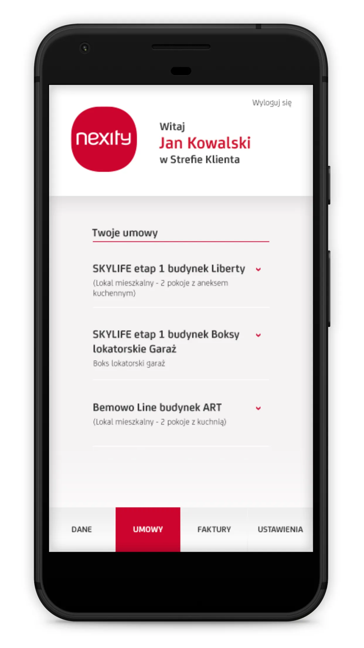 Strefa Klienta - Nexity | Indus Appstore | Screenshot