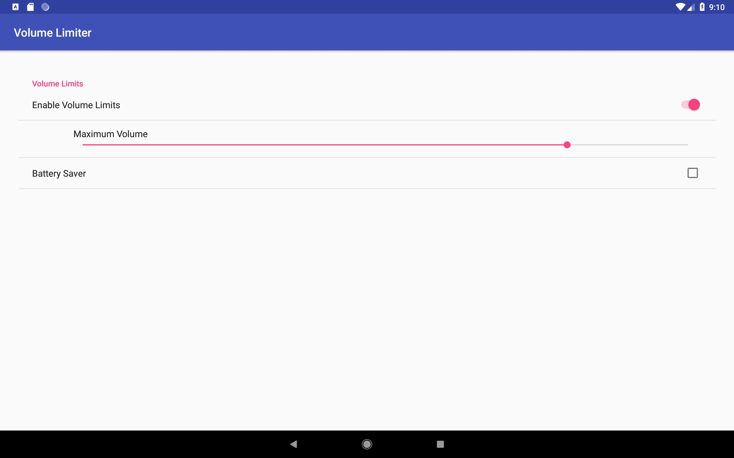 Volume Limiter | Indus Appstore | Screenshot