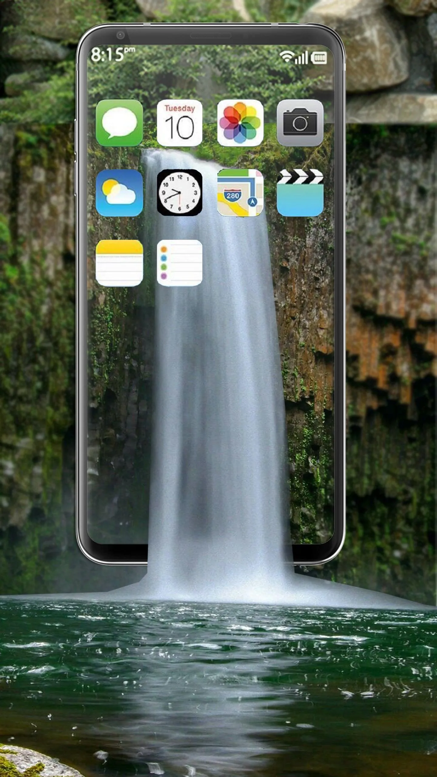 Waterfall Live Wallpaper | Indus Appstore | Screenshot