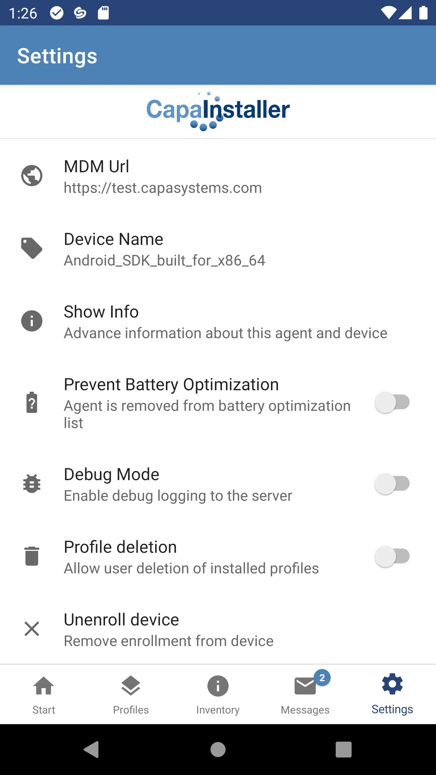 CapaInstaller Agent | Indus Appstore | Screenshot