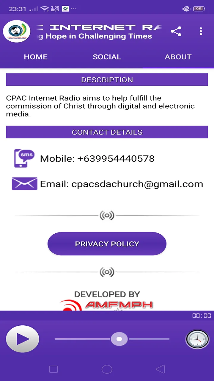 CPAC INTERNET RADIO | Indus Appstore | Screenshot