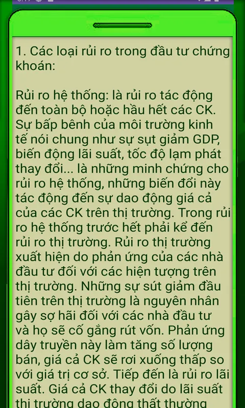 Chứng Khoán Cơ Bản | Indus Appstore | Screenshot