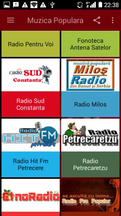 Muzica Populara Radio Live | Indus Appstore | Screenshot