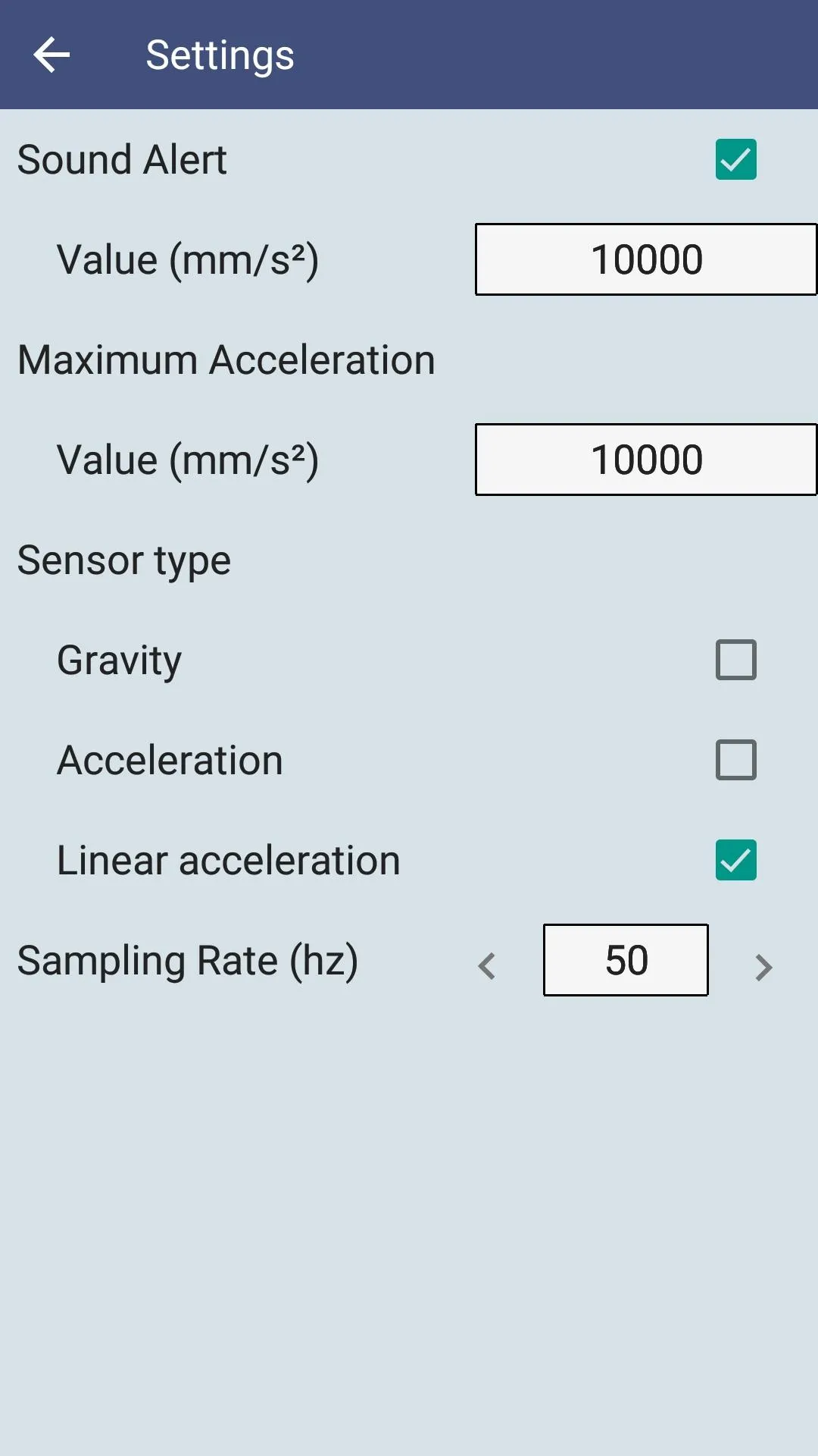 Accelerometer | Indus Appstore | Screenshot