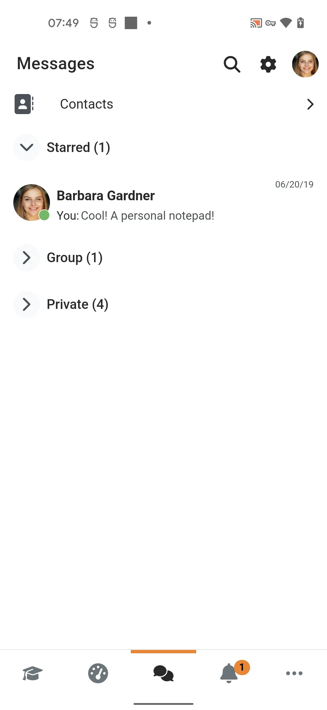 Moodle | Indus Appstore | Screenshot