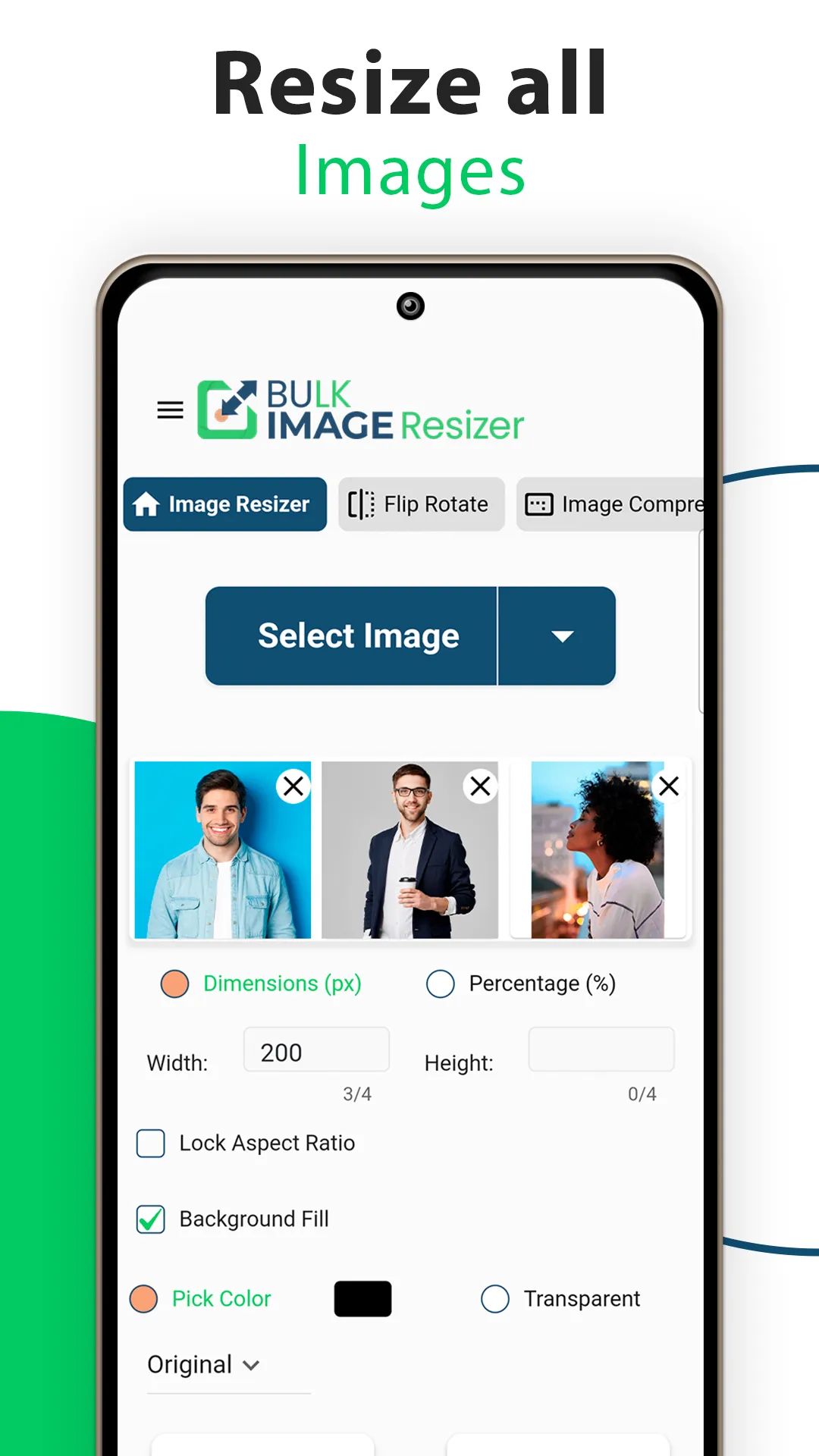 Bulk Image Resizer | Indus Appstore | Screenshot