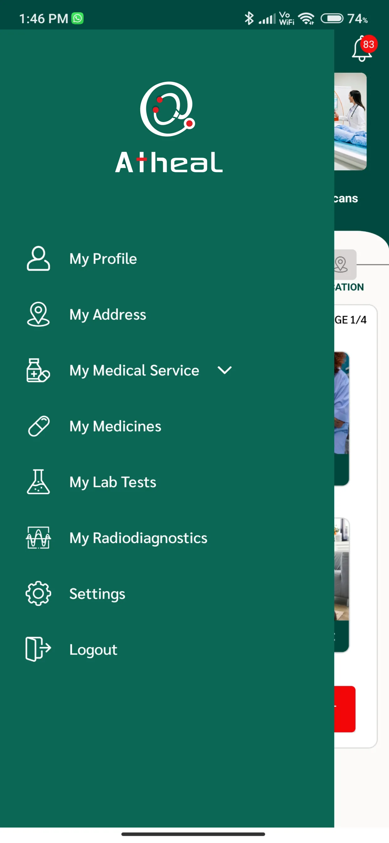 Atheal - Medical & Healthcare | Indus Appstore | Screenshot