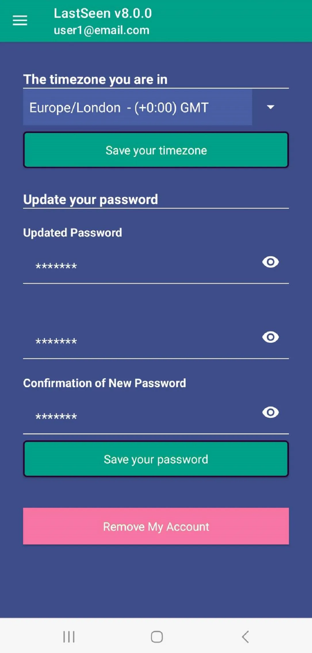 LastSeen Online Chat Tracker | Indus Appstore | Screenshot