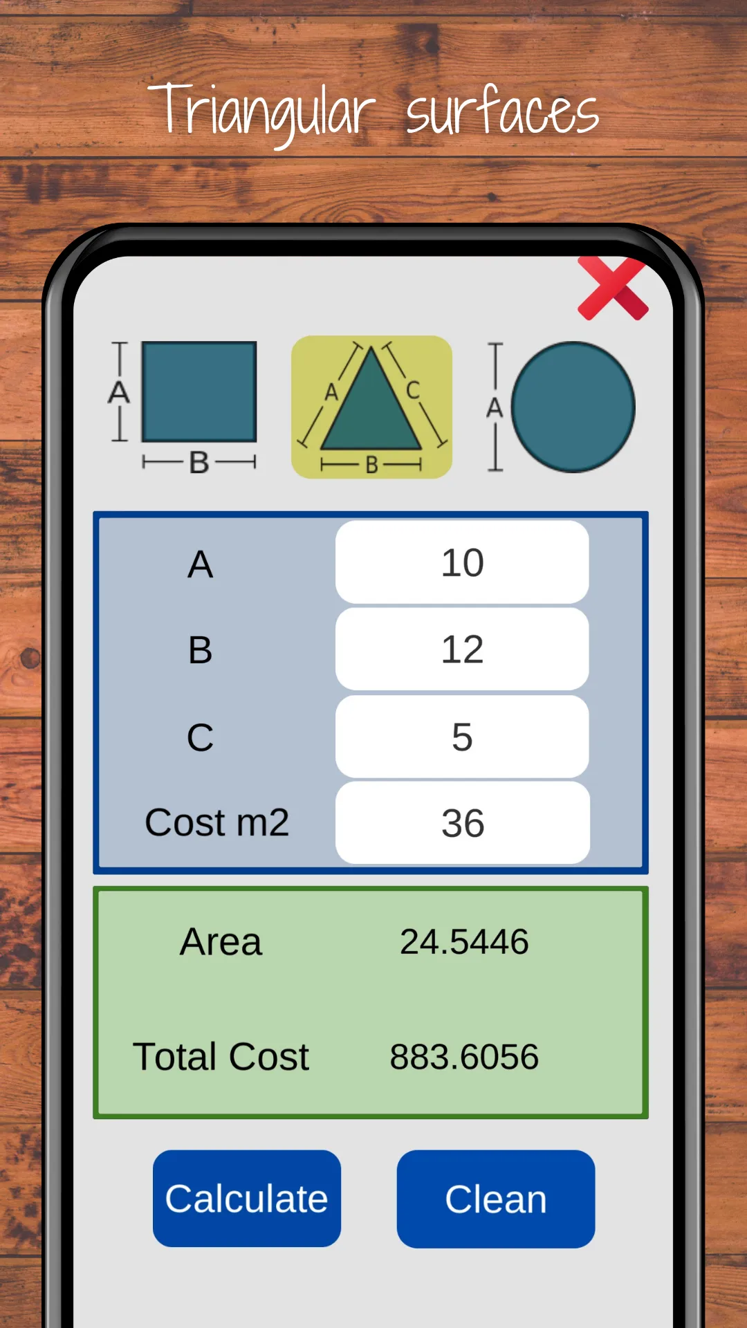 Area square yards Calculator | Indus Appstore | Screenshot