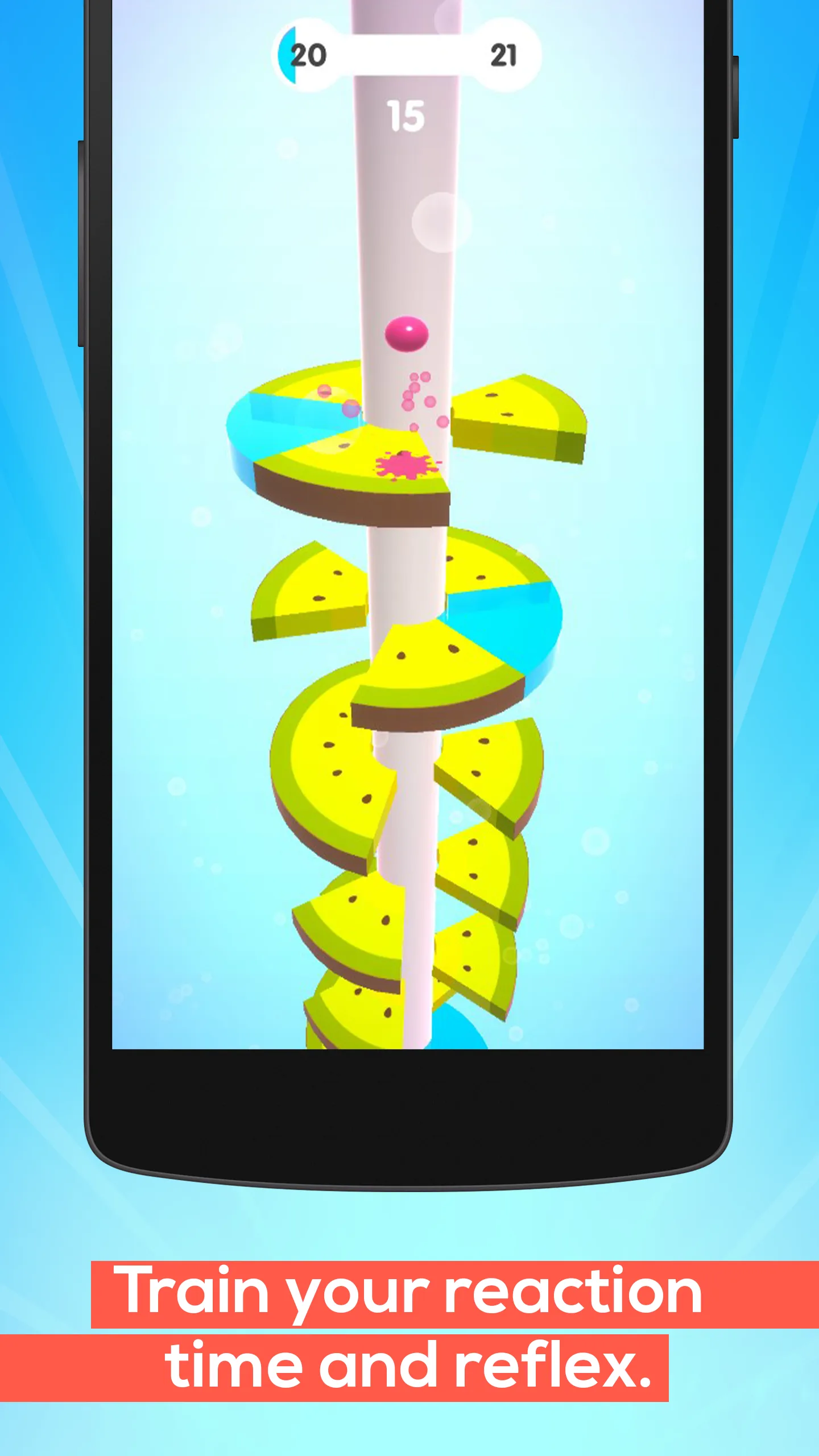 Fruity Helix Drop | Indus Appstore | Screenshot