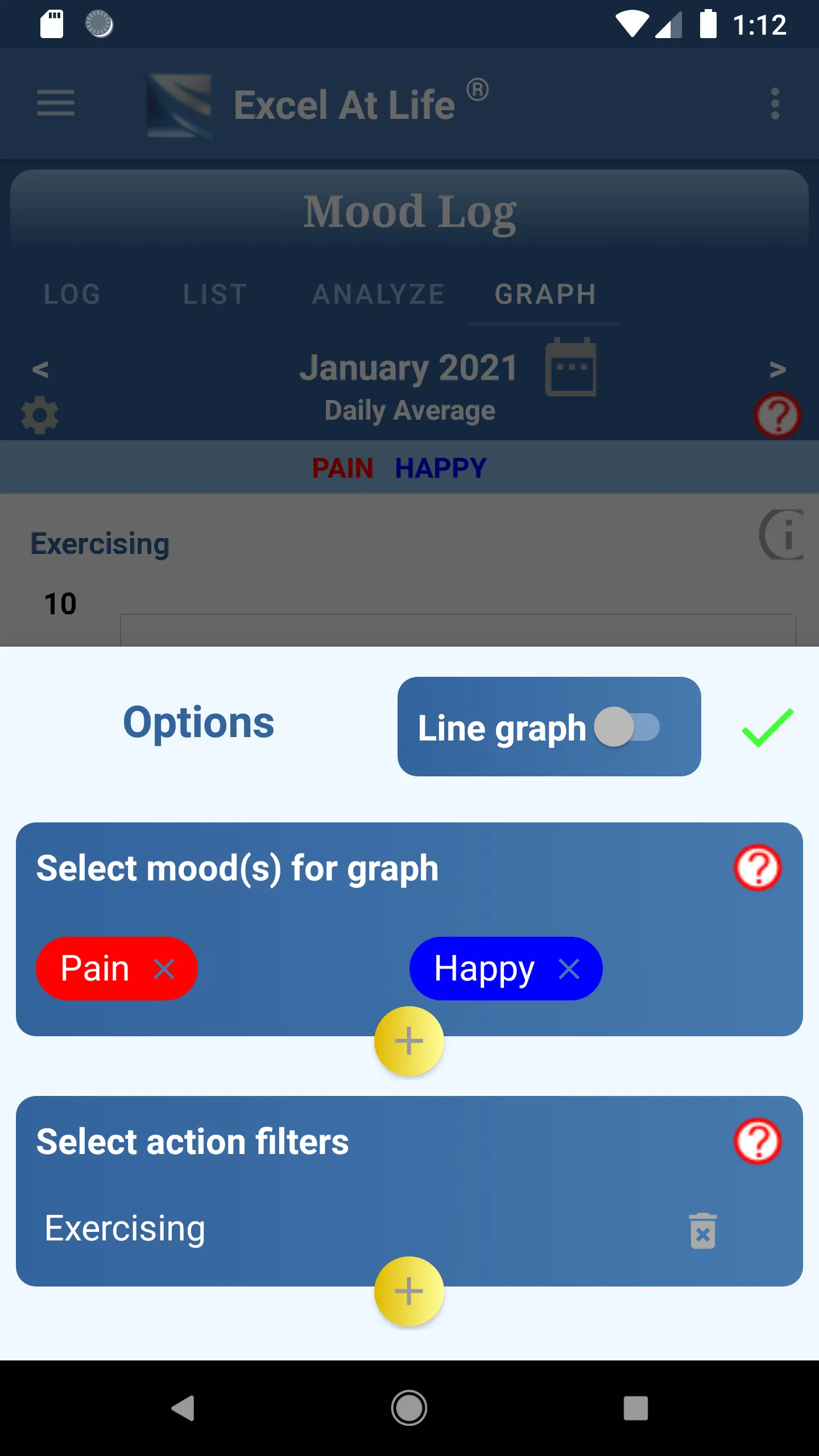 Mood Log Tracker with Analysis | Indus Appstore | Screenshot