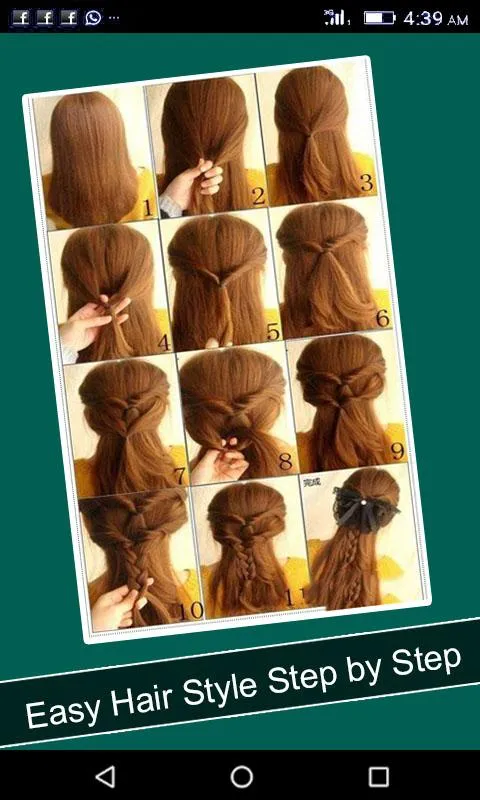 Girls Hairstyle Step by Step | Indus Appstore | Screenshot