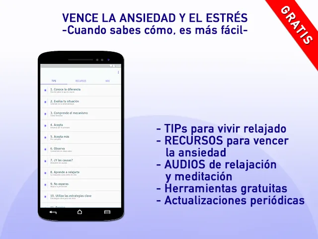 Ansiedad y estrés | Indus Appstore | Screenshot